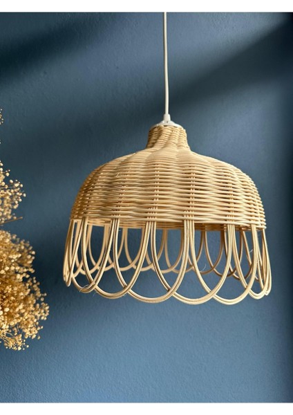Lampega Rattan Bambu Hasır Avize fiyatları