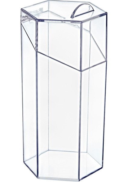 Şeffaf Kapaklı Makyaj Fırçası Düzenleyici Organizer, Şık ve Pratiktir. fırsatları