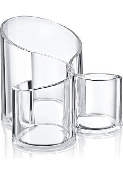 Çok Renkli 3 Gözlü Makyaj Organizer, Şık ve Pratik Saklama Çözümü fiyatları