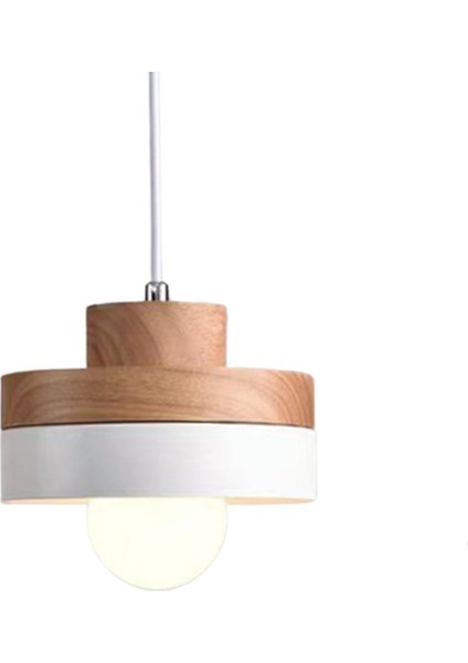 Clax Oval Ahşap Detaylı Metal Tekli Sarkıt Salon Genç Odası Mutfak Avize fiyatları