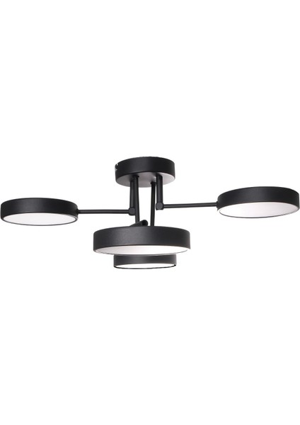 Avize Fors Modern Dekoratif LED 4lü 3 Renk Işık Enerji Tasarruflu Oturma Odası Mutfak Giyinme Odası