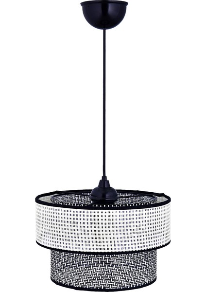 Rattan 2 Katlı Pasta Sarkıt Avize Çocuk Odası Yatak Odası Salon Mutfak Hol fiyatları