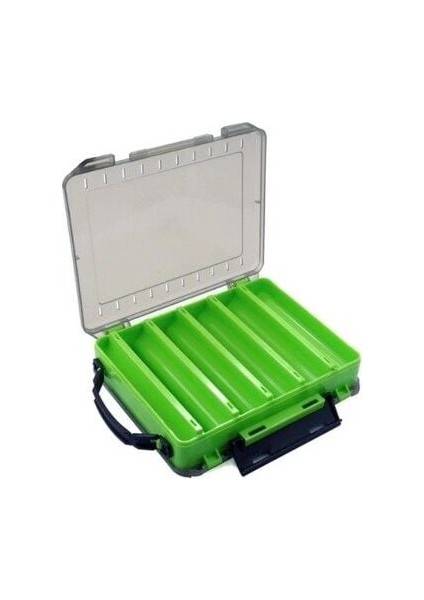 Lure Box Çift Taraflı Kutu 130MM - Yeşil Plasticbox F02