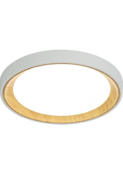 Manes Model Özel Tasarım 42 cm Büyük Boy Modern 3 Renk(Beyaz-Gün Işığı-Sarı) Plafonyer LED Avize modelleri