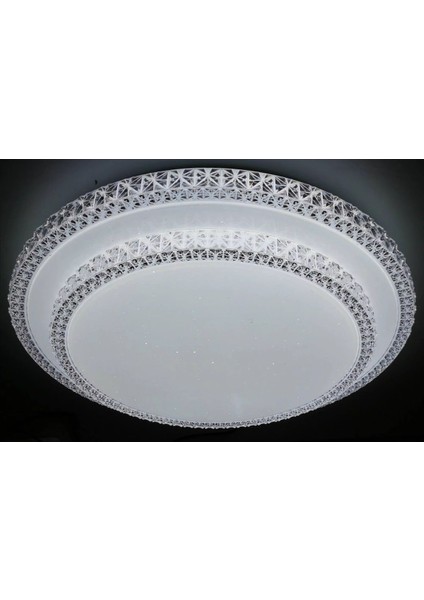 Diez Model Özel Tasarım 42 cm Büyük Boy Modern 3 Renk(Beyaz-Gün Işığı-Sarı) Plafonyer LED Avize fırsatları