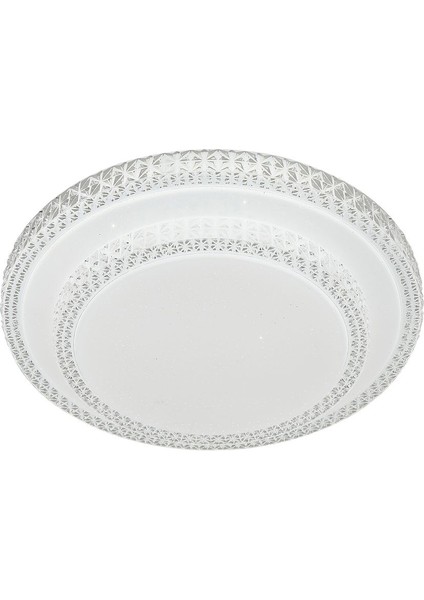 Diez Model Özel Tasarım 42 cm Büyük Boy Modern 3 Renk(Beyaz-Gün Işığı-Sarı) Plafonyer LED Avize