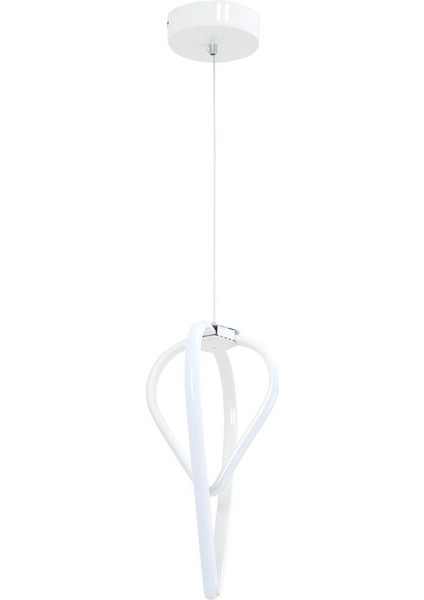 Nisa Luce Kalp Ledli Avize – Sarı / Gün Işığı / Beyaz