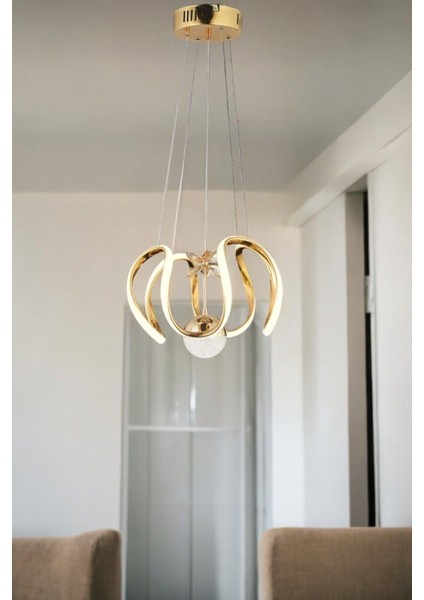 Modern Sakıt LED Avize 3 Renk LED A+++
