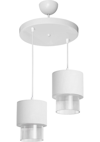 Beyaz Sarkıt Avize Salon Yatak Odası Mutfak Modern Şık Lamba fiyatları