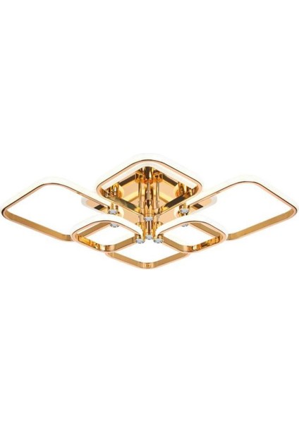 2010-6 Sarı Dimmer Kumandalı LED Avize