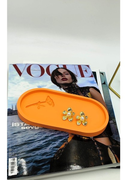 Turuncu Dekoratif Takı Düzenleyici, Şık ve Fonksiyonel Organizer, Zarif Tasarım fiyatları