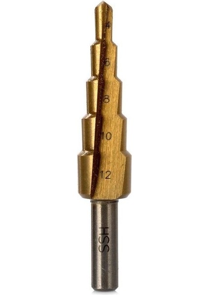 3 Parça Kademeli Matkap ve Panç Seti Metal Kutu fiyatları