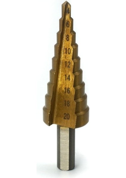 3 Parça Kademeli Matkap ve Panç Seti Metal Kutu modelleri