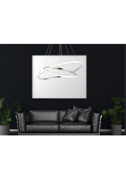 2002-2 Krom LED Avize
