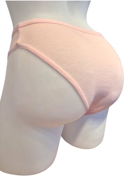 5’li Düz Bikini Külot – Yüksek Esneklik & Günlük Konfor (%95 Pamuk, %5 Elastan)