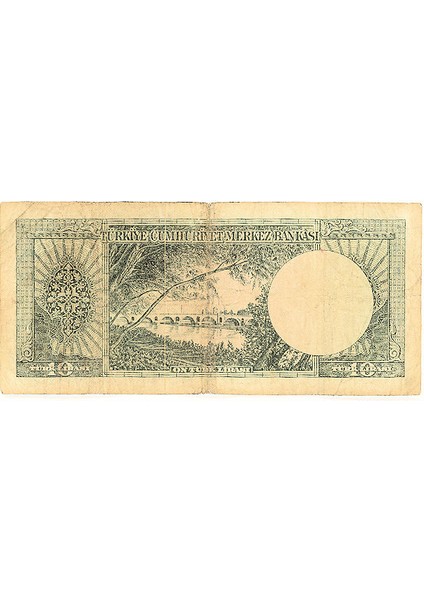 5. Emisyon 6. Tertip 10 Lira 1963 Çt Banknot fiyatları
