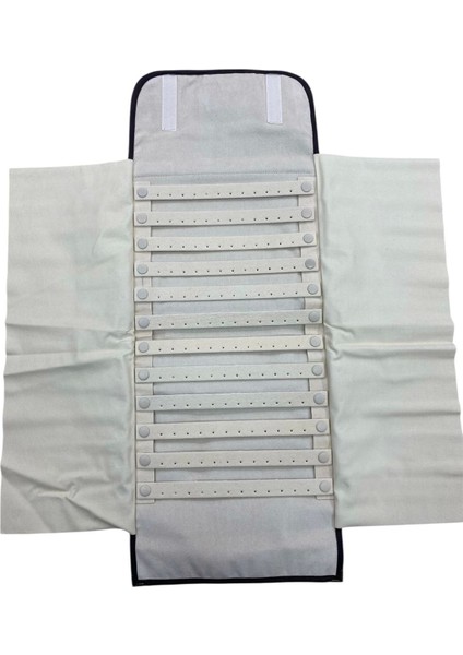 Kahverengi Deri Kumaş Seyahat ve Sergileme Çantası, 25X64 Cm, Şık ve Pratik Kullanım modelleri