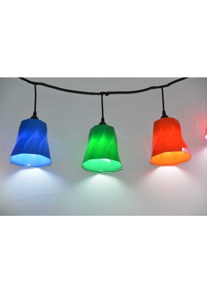 Renkli Su Geçirmez Ağaç Feneri 5’li Takım, Bahçe ve Dekorasyon Için Uygun fiyatları