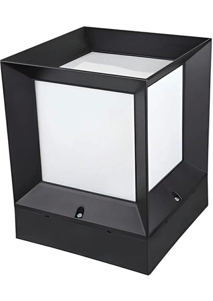 Beyaz Dekoratif Kare Küp Set Üstü Bahçe Aydınlatma Armatürü fiyatları