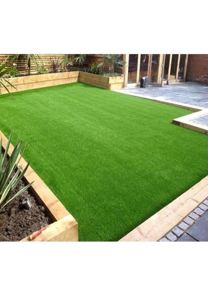 Yeşil 7 mm Suni Çim Halı, 1 Metre En, Dekoratif ve Dayanıklı Ürün modelleri