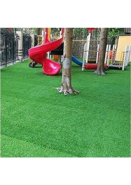 Yeşil 7 mm Suni Çim Halı, 1 Metre En, Dekoratif ve Dayanıklı Ürün fırsatları