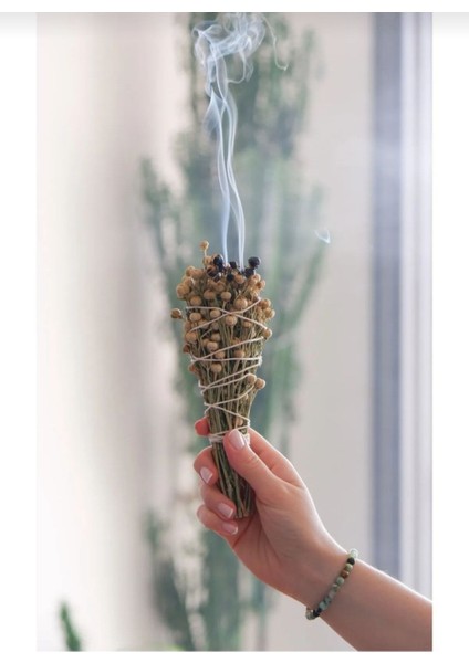 Beyaz Üzerlik Otu Tütsü Seti, Şans ve Bereket Diliğiyle Aromatik Kokular