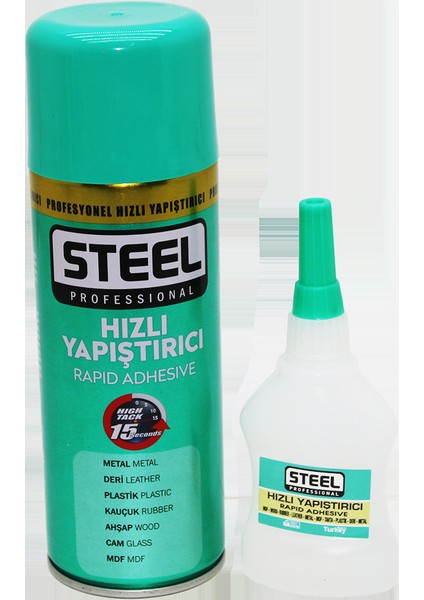 Steel 400ML+60GR Büyük Hızlı Yapıştırıcı (5232)