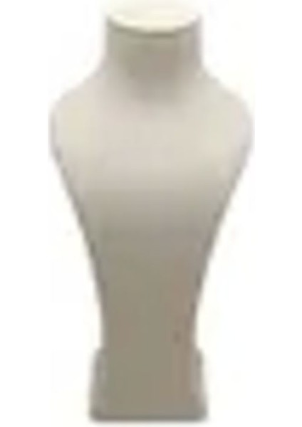 Kumaş Takı Sergileme Mankeni, Krem Renk, 28CM, Şık ve Kullanışlı Tasarım modelleri