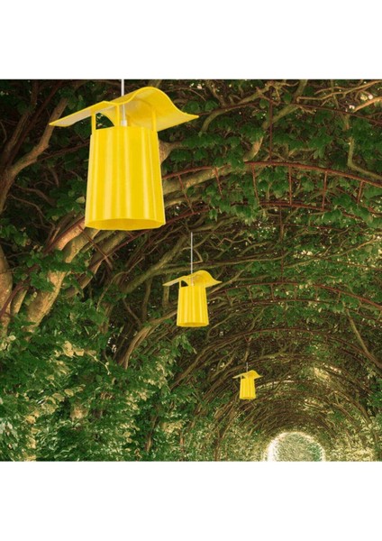 Sarı Ahşap Fener, Doğal ve Şık Dekoratif Aydınlatma