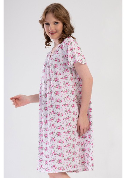 Pamuklu Kadın Kısa Kol Kısa Boy Gecelik , 161781 modelleri