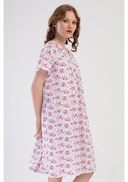 Pamuklu Kadın Kısa Kol Kısa Boy Gecelik , 161781 fırsatları