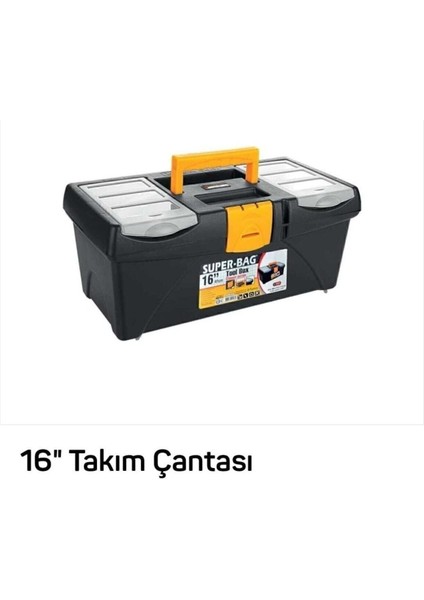 16''/41CM Çok Amaçlı Takım Çantası, Dayanıklı ve Pratik Saklama Çözümü