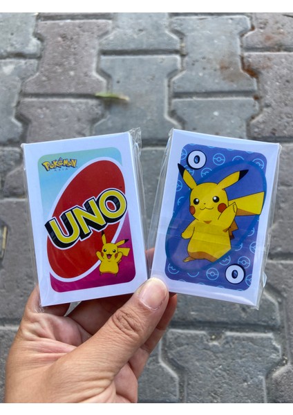 Uno Oyun Kartı Pokemon Pikachu indirimleri