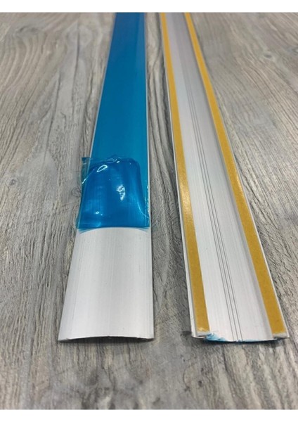 80 cm Gri Alüminyum Kapı Altı Çıtası, Yapışkanlı, Şık ve Dayanıklı Ürün