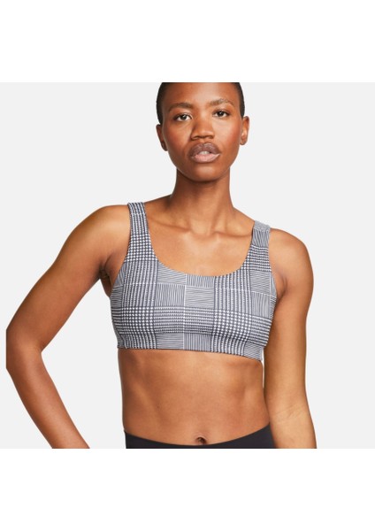 Alate All U Light-Support Lightly Lined U-Neck Printed Kadın Bra