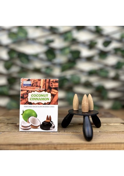 Renkli Geri Akış Tütsüsü, 10'lu Paket, Ferah ve Hoş Kokulu Aromalar