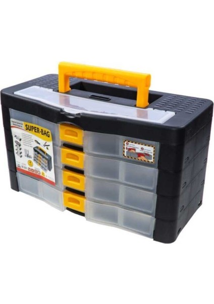 4 Katlı Çekmeceli Organizer, Düzenli ve Şık Saklama Çözümü