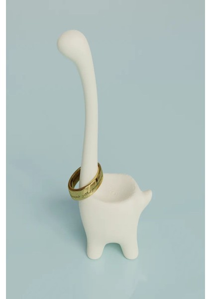 Beyaz Dinozor Yüzük, Şık ve Eğlenceli Takı Seçeneği modelleri