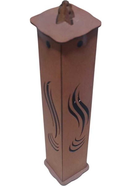 Kahverengi Dik Tabut, Şık ve Zarif Tütsülük Dekoratif Parça fiyatları