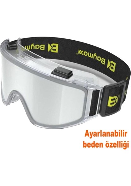 Antifog Şeffaf Güvenlik Gözlüğü, Çizilmez, Dayanıklı, Koruyucu, Rahat Kullanımlı fırsatları