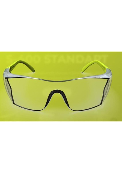 Şeffaf Koruyucu Iş Gözlüğü, Güvenli ve Rahat Kullanım Için Tasarlandı modelleri