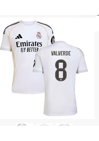 Real Madrid 2025/26 Yeni Sezon Valverde Iç Saha Forması
