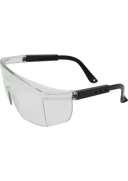 Şeffaf Güvenlik Gözlüğü, Koruyucu ve Dayanıklı, Net Görüntü Sağlar