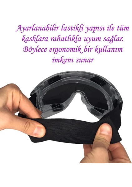 Ventilli Koruyucu Gözlük, Güvenlik ve Konfor Sağlayan Şık Tasarım