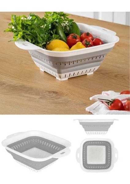 Kolay Taşıma Katlanabilir Süzgeç, Pratik ve Hafif Mutfak Yardımcısı modelleri