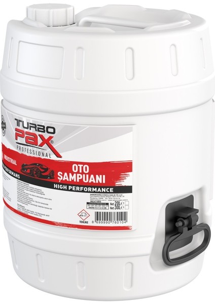 20 kg Yüksek Konsantre Cilalı Fırçasız Oto Köpük (500GR/60LT)
