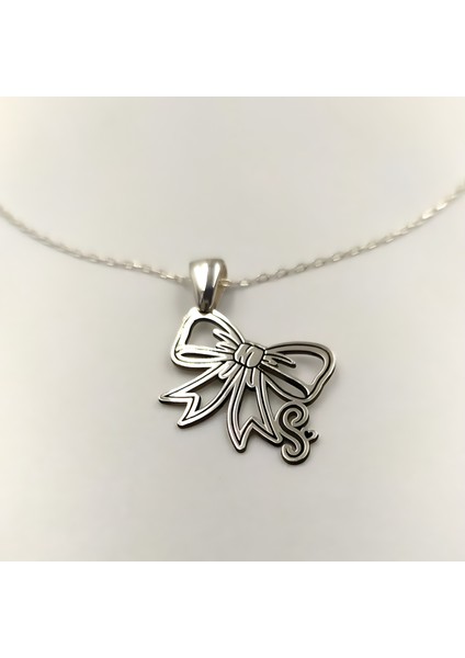 925 Ayar Gümüş Kişiselleştirilebilir Fiyonk Harf Kolye indirimleri