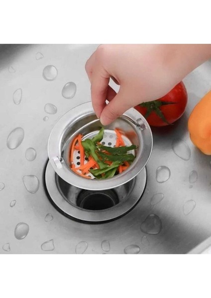 Paslanmaz Evye Süzgeci 11 Cm, Tutmalı, Dayanıklı ve Pratik Kullanım Için Ideal