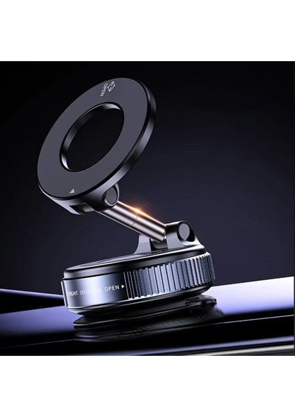 Yüksek Kaliteli K007 360 Derece Dönebilen Vakum Özellikli Magnetik Telefon Tutucu