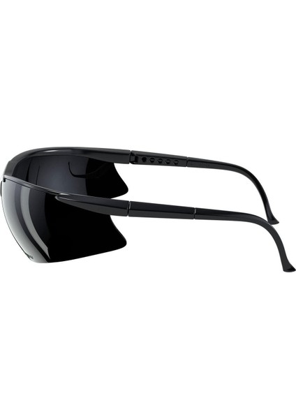 Silikonlu Iş Güvenlik Gözlüğü Kaynak Koruma Siyah S600 indirimleri